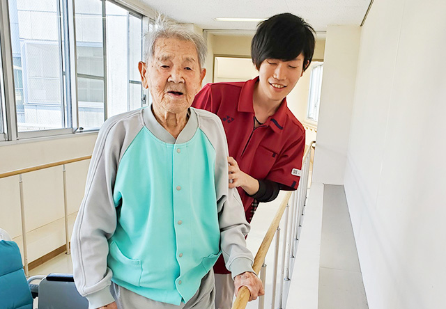 画像：リハビリルームの様子